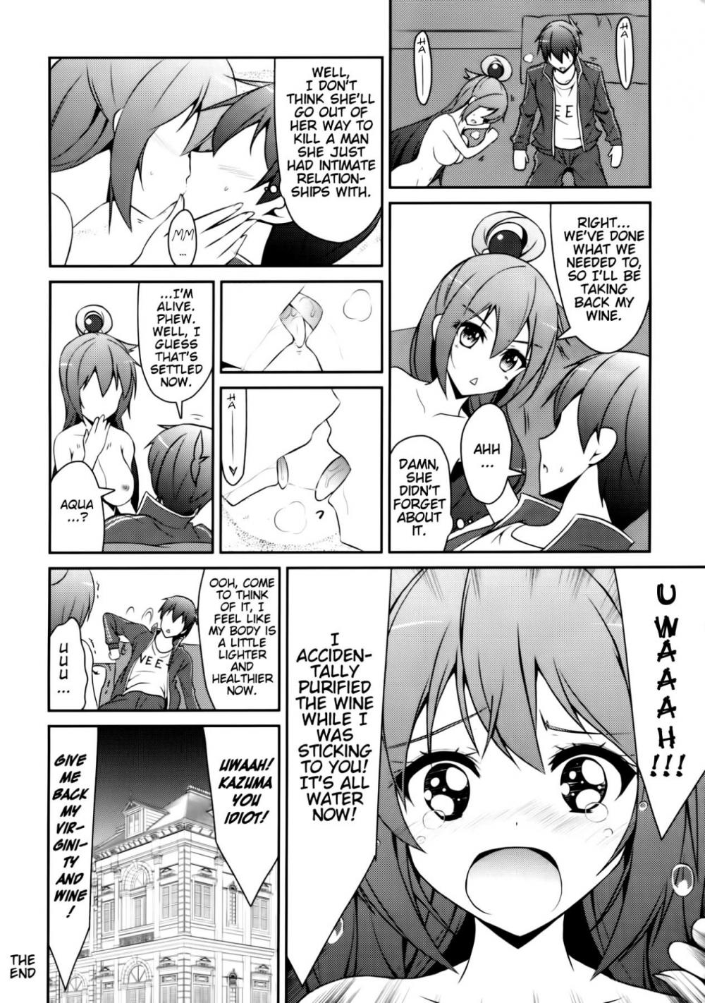 Hentai Manga Comic-Aah Aqua-sama!-v22m-Read-27